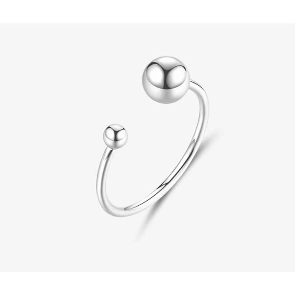 Adjustable Open Sphere Ring